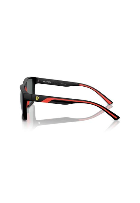 Lentes de Sol Negro Polarizados Scuderia Ferrari FZ6002U-2