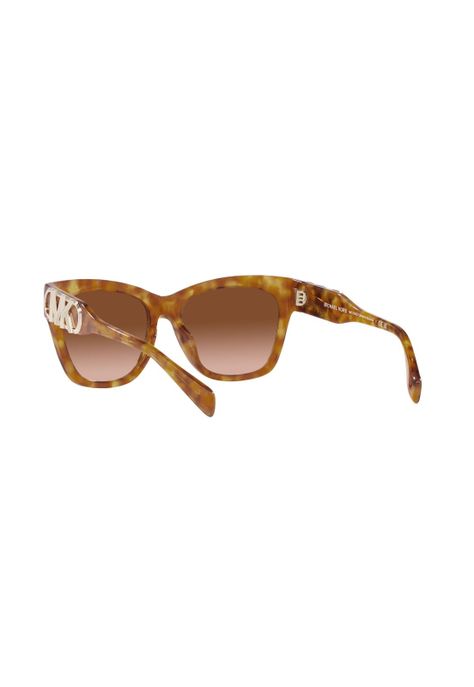 Lentes de Sol Empire Square Amber Tortoise Michael Kors-5
