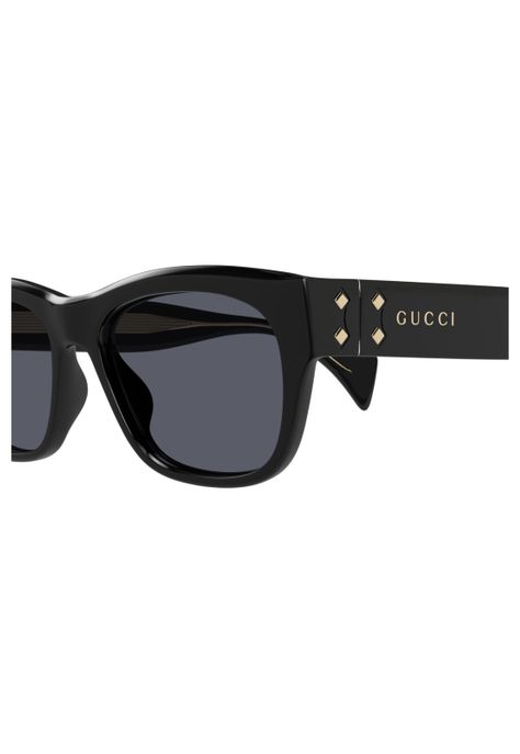 Lentes de Sol Negro Gucci GG1706S001-2