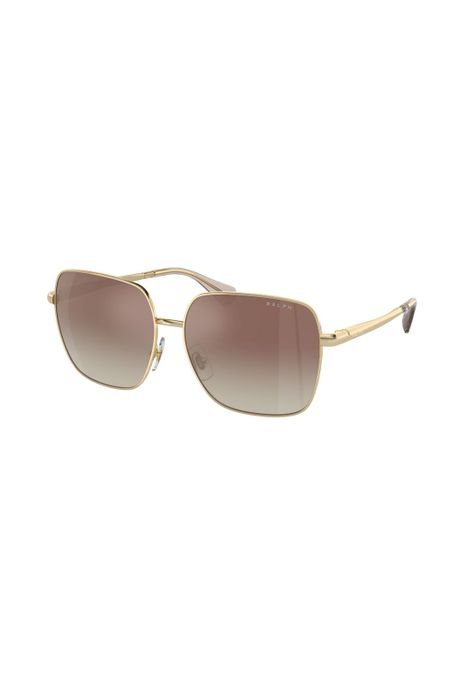 Lentes de Sol Shiny Pale Gold Espejado Ralph RA41429116B8-1