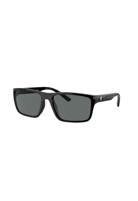 Lentes de Sol Negro Polarizados Scuderia Ferrari FZ6003U-1