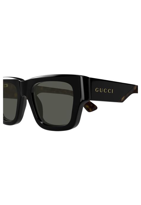 Lentes de Sol Negro Gucci GG1668S001-2