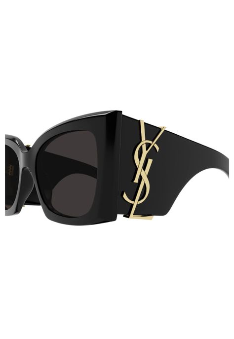 Lentes de Sol Negro Saint Laurent SLM119BLAZE001-2