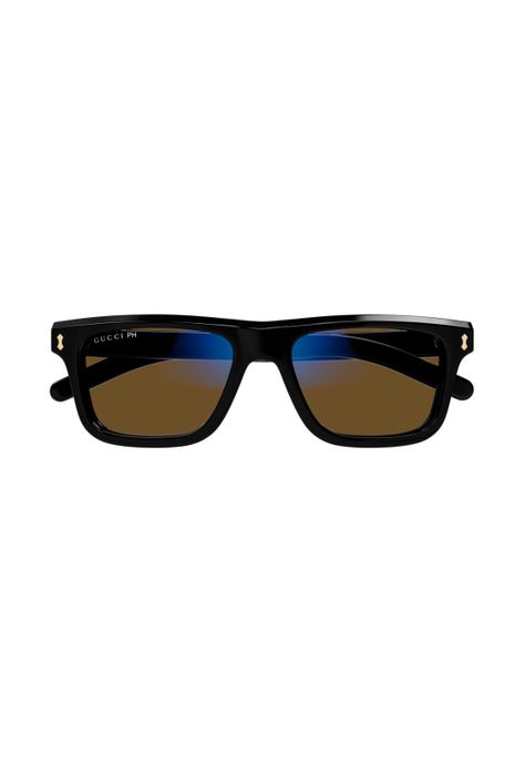 Lentes de Sol Negro Fotocromáticos a Café Gucci GG1525S001-5
