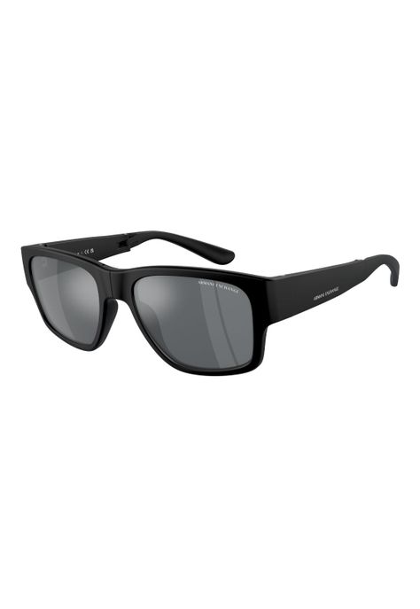 Lentes de Sol Negro Espejados Armani Exchange AX4141SU80786G-1