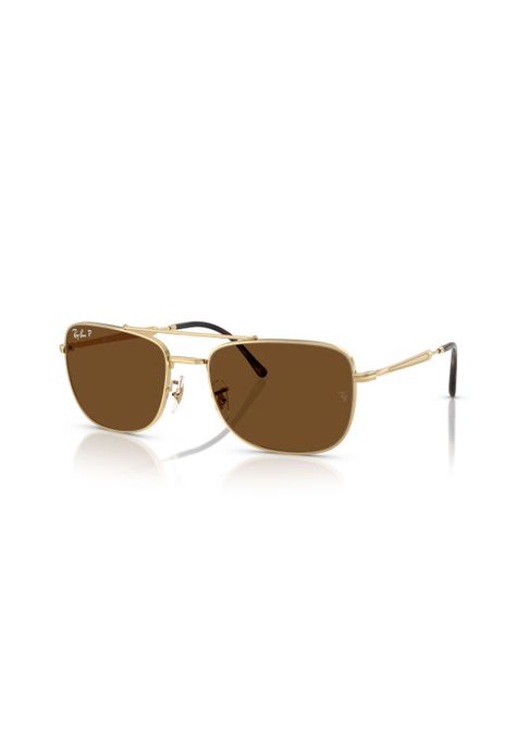 Lentes de Sol Dorado Polarizados Ray-Ban RB375500157-1