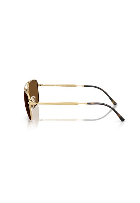 Lentes de Sol Dorado Polarizados Ray-Ban RB375500157-2