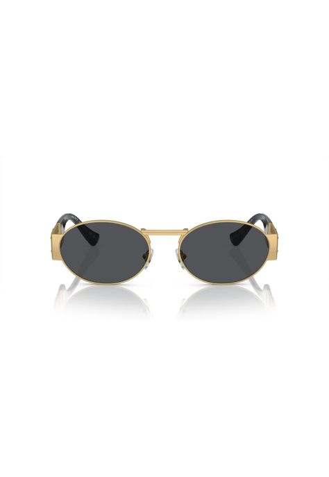 Lentes De Sol Medusa Deco Dorado Versace VE2264100287-1