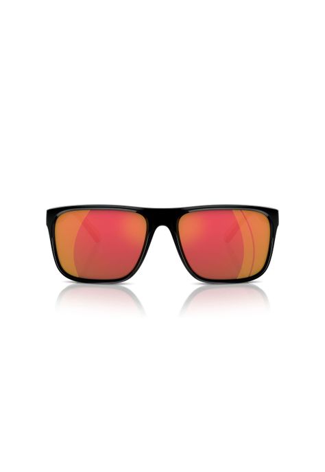 Lentes de Sol Negro Espejados Scuderia Ferrari FZ6002U5016Q-0