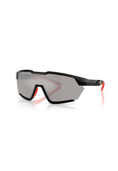 Lentes de Sol Negro Espejados Scuderia Ferrari FZ6018U5016G-1