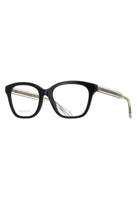 Lentes Ópticos Shiny Black Gucci GG0566O001-0