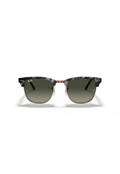 Lentes de Sol Clubmaster Havana Verde Ray-Ban RB3016125571-0