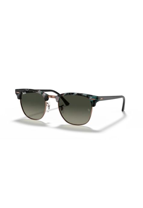 Lentes de Sol Clubmaster Havana Verde Ray-Ban RB3016125571-1