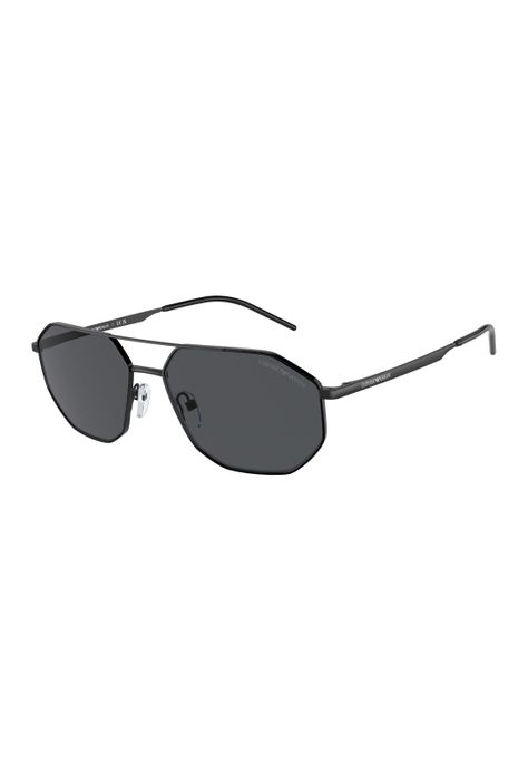 Lentes de Sol Negro Mate Emporio Armani EA2147300187-1