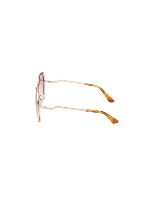 Lentes de Sol Dorado Degradé Guess GU7843S33F-2