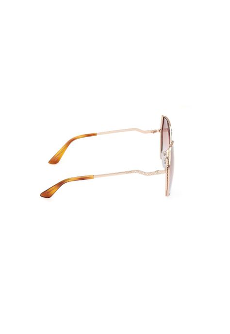 Lentes de Sol Dorado Degradé Guess GU7843S33F-6