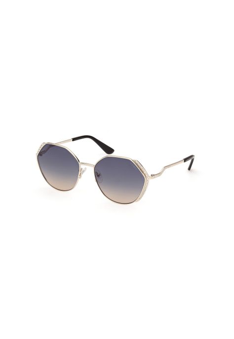 Lentes de Sol Dorado Degradé Guess GU7842S33W-1