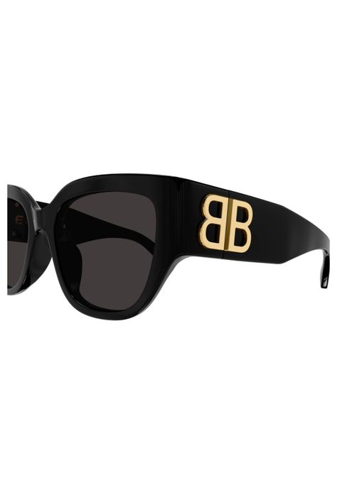 Lentes de Sol Negro Balenciaga BB0323SK002-2