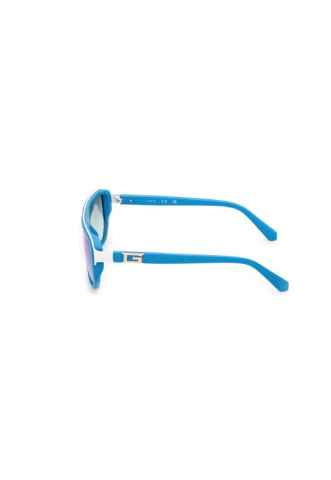 Lentes de Sol Azul Mate Espejados Guess GU0012491X-2