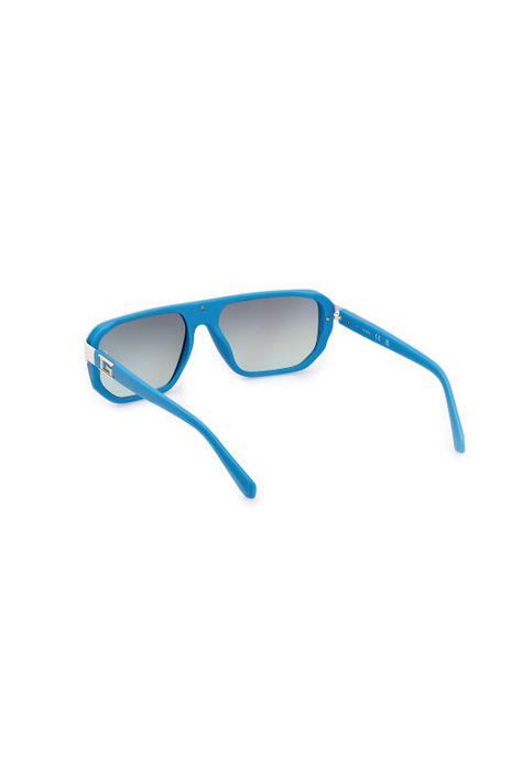 Lentes de Sol Azul Mate Espejados Guess GU0012491X-3
