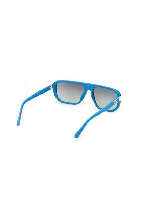 Lentes de Sol Azul Mate Espejados Guess GU0012491X-5