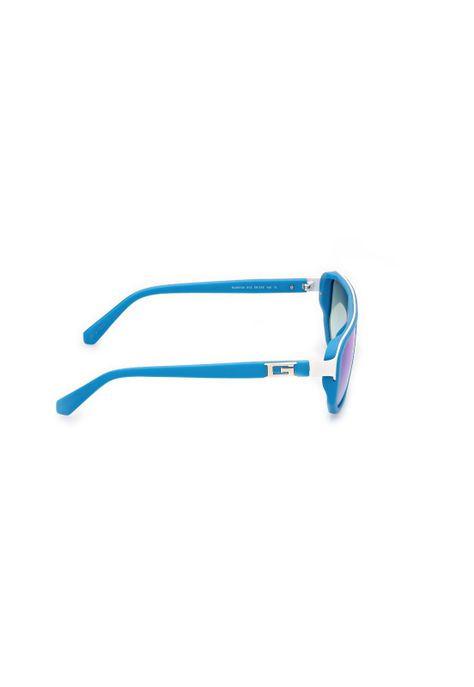 Lentes de Sol Azul Mate Espejados Guess GU0012491X-6