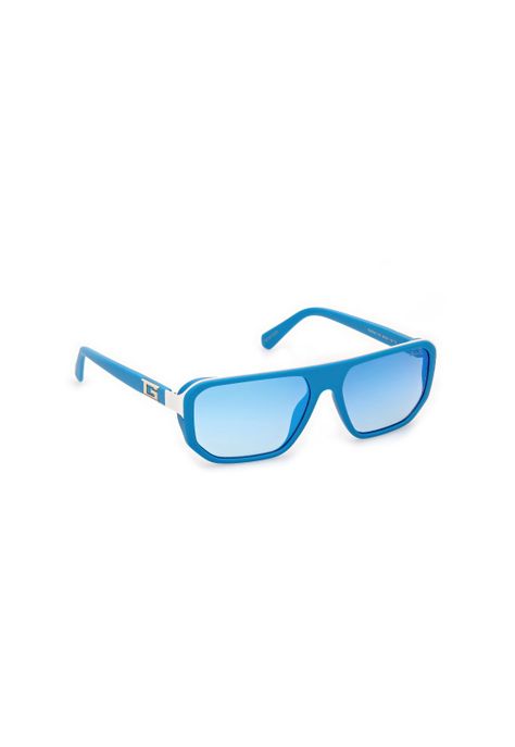 Lentes de Sol Azul Mate Espejados Guess GU0012491X-7