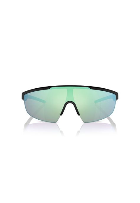 Lentes de Sol Negro Espejados Scuderia Ferrari FZ6005U5047V-0