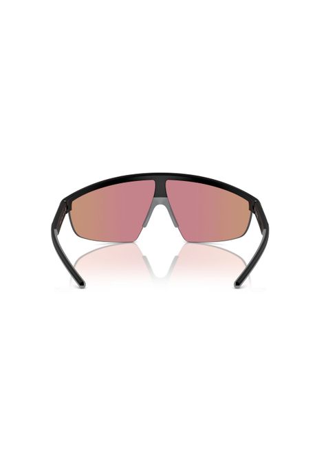Lentes de Sol Negro Espejados Scuderia Ferrari FZ6005U5047V-3