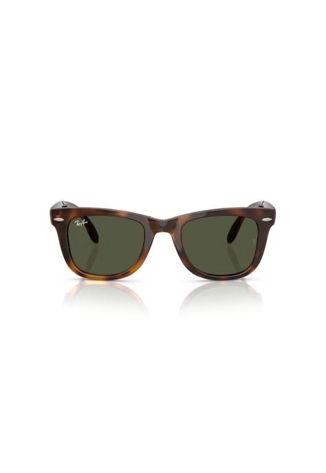 Lentes de Sol Folding Wayfarer Havana Ray-Ban RB410571031-0