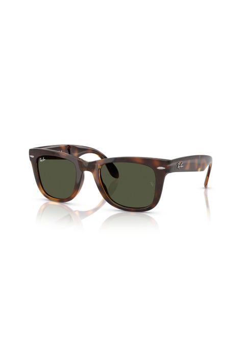 Lentes de Sol Folding Wayfarer Havana Ray-Ban RB410571031-1