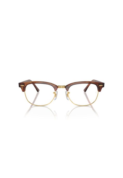 Lentes Ópticos Clubmaster Marrón Ray-Ban Optical RX51548375-0
