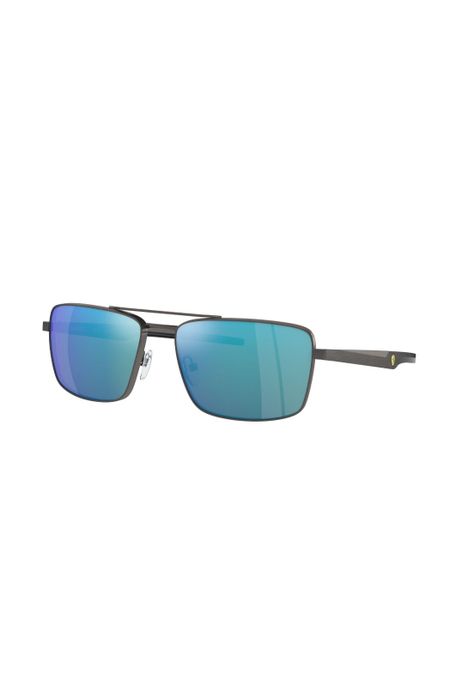 Lentes de Sol Gris Espejados Polarizados Scuderia Ferrari-1