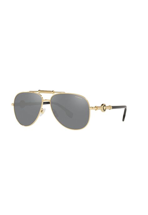 Lentes de Sol Gris Espejado Polarizados Versace VE22361002Z3-0