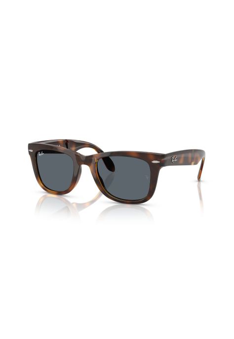 Lentes de Sol Folding Wayfarer Havana Ray-Ban RB4105710R5-1