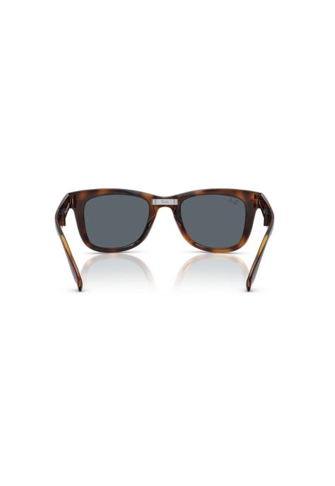 Lentes de Sol Folding Wayfarer Havana Ray-Ban RB4105710R5-3