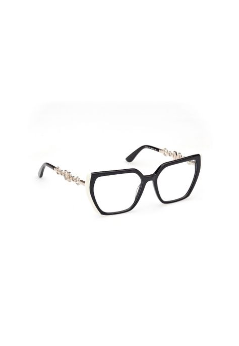 Lentes Ópticos Negro Brillante Guess by Marciano GM50005001-7