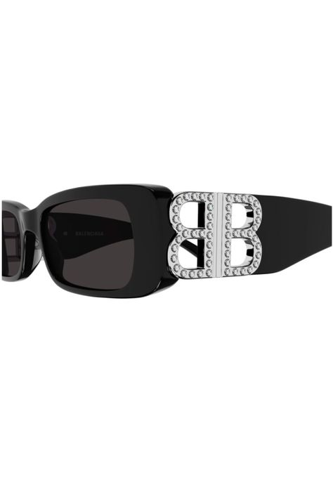 Lentes de Sol Negro Balenciaga BB0096S017-2