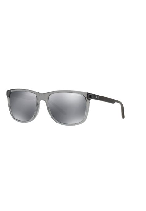 Lentes de Sol Gris Brillante Armani Exchange AX4070S82396G-0