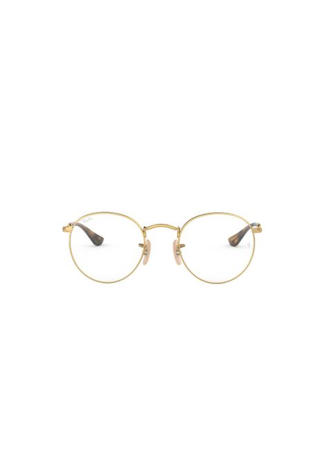Lentes Ópticos Round Metal Dorado Ray-Ban RX3447V2500-1