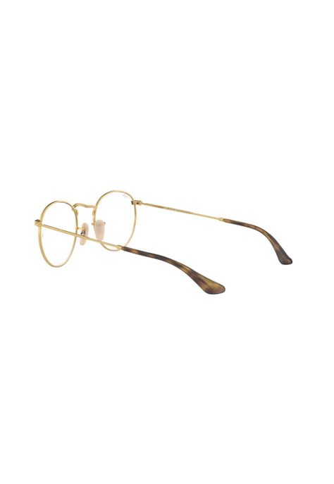 Lentes Ópticos Round Metal Dorado Ray-Ban RX3447V2500-4