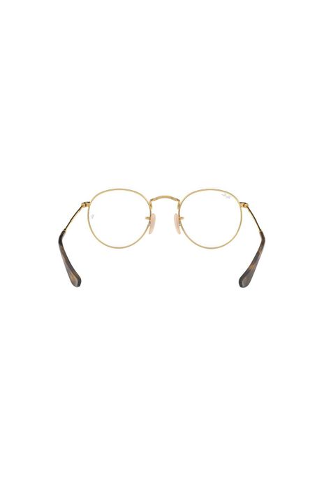 Lentes Ópticos Round Metal Dorado Ray-Ban RX3447V2500-6