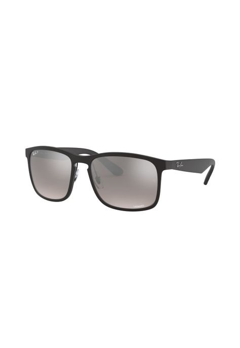 Lentes de Sol Matte Black Polarizados Ray-Ban-1