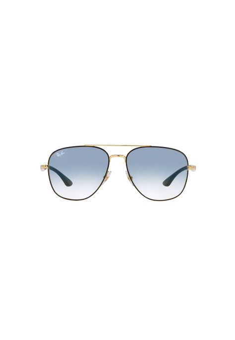 Lentes de Sol Azul Degradé Ray-Ban RB368390003F-0