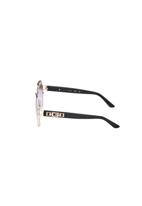 Lentes de Sol Negro Espejados Guess GU791305Z-2