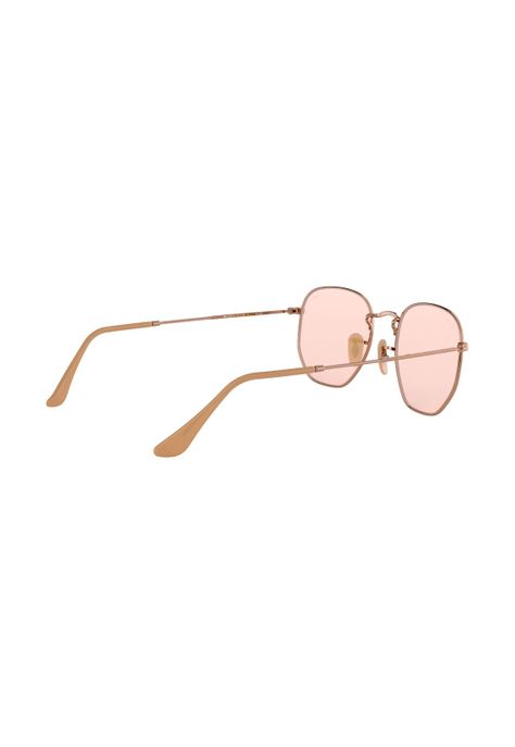 Lentes De Sol Hexagonal Copper Fotocromático Ray-Ban RB3548-8