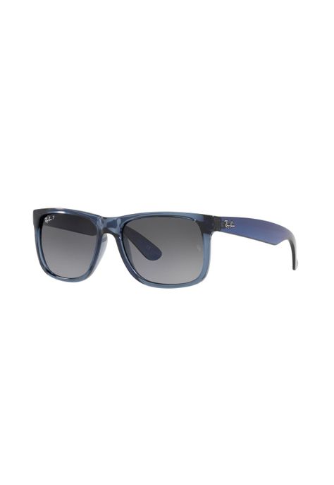 Lentes De Sol Justin Azul Polarizados Ray-Ban RB41656596T355-1