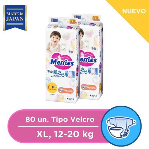 Merries Velcro Super Jumbo XL 40X2 PCS-0