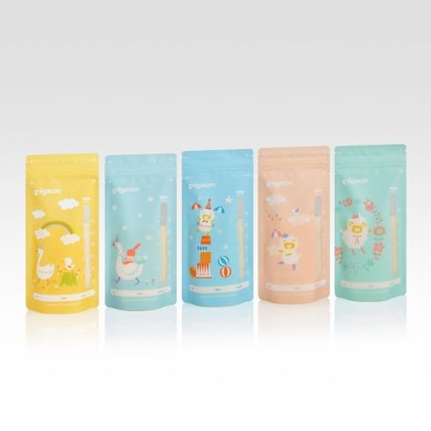Bolsa para Almacenamiento de Leche Materna 180ml-1