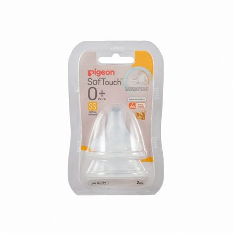 Tetina Repuesto SofTouch Pigeon SS 2 UNIDS-0